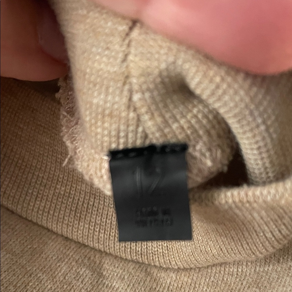 Fear of God Essentials Beige Crewneck Sweater - Picture 3 of 3